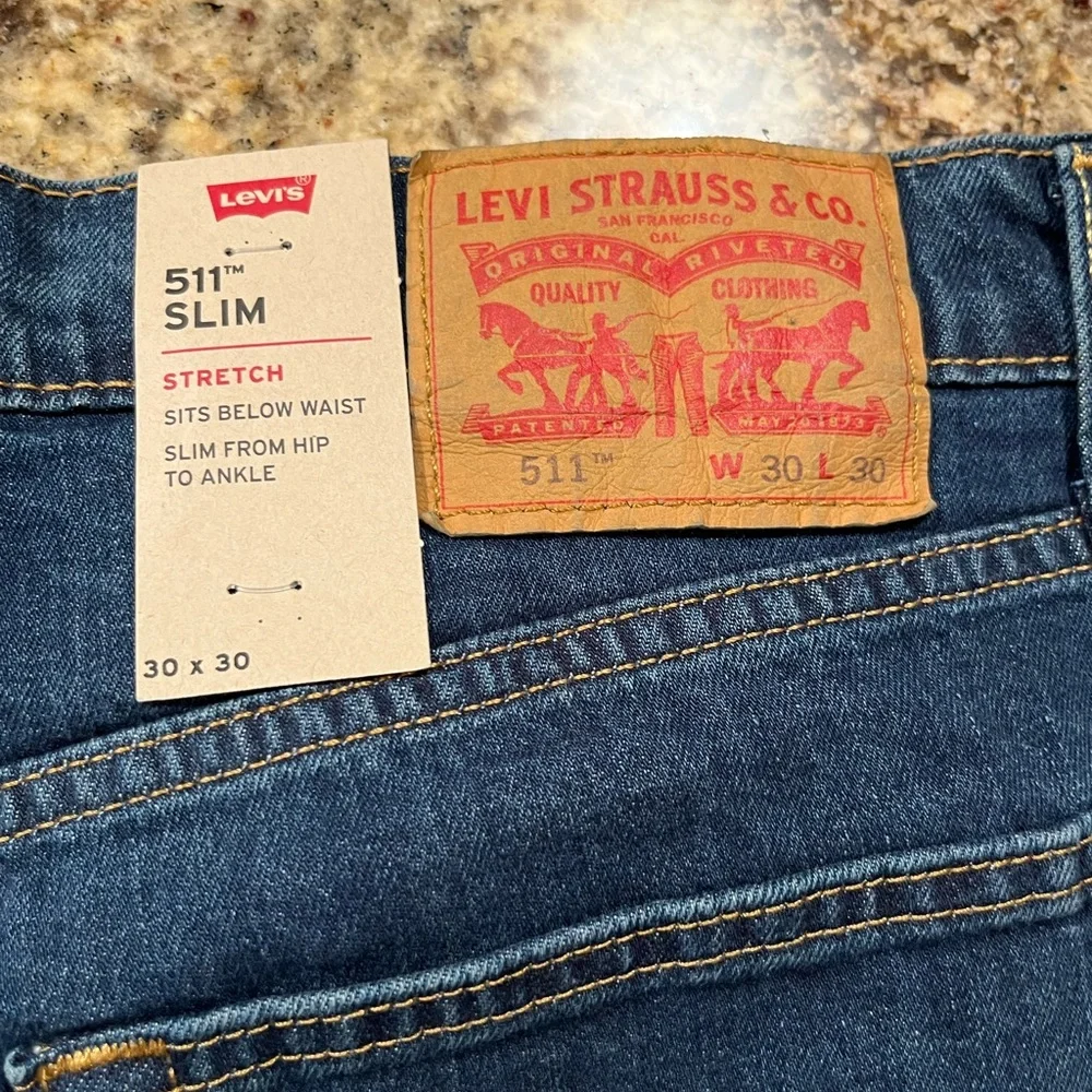 NWT Men’s Levi’s 511 Slim Stretch Jeans
